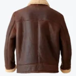 Andrews Men’s Brown Bomber Leather Jacket Back - Rare Jackets
