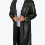 Ares Black Leather Coats Rare Jacket