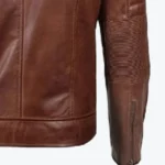 Austin Men Premium Leather Jacket Sleeves