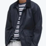 Barbour Utility Spey Waxed Jacket Front - Rare Jackets (1)