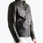 Pearson Waxed Black Leather Jacket - Rare Jackets