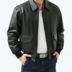 Black A-2 Bomber Jacket - Rare Jackets