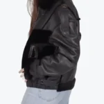 Blake Shearling Collar Jacket Side Rare Jacket