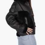 Blake Shearling Collar Jacket Sleeves Rare Jacket