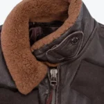 Classic Naval Aviator 100 Mission Flight Jacket Collar