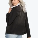 Cozy And Casual Fur Denim Jacket Back - Rare Jackets