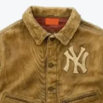 DDF Distressed Wooden Cotton Jacket Front - Rare Jackets