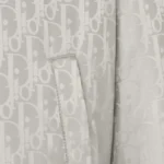 Dior Oblique Gray Bomber Jacket Side - Rare Jackets