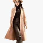 Double Breasted Long Wool Coat Front - Rare Jackets