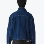 Dragon Ball Z Trunks Denim Jacket Back - Rare Jackets