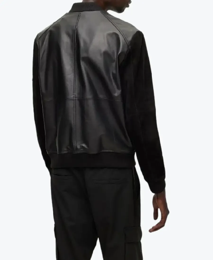 Dream Leather Bomber Jacket Back - Rare Jackets