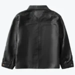 EXODUS Black Leather Jacket Back - Rare Jackets