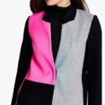 Emily In Paris Color Black Coat Side - Rare Jackets