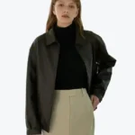 Exclusive Leftseoul Lambskin Leather Jacket Front - Rare Jackets