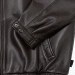 Exclusive Leftseoul Lambskin Leather Jacket Side - Rare Jackets