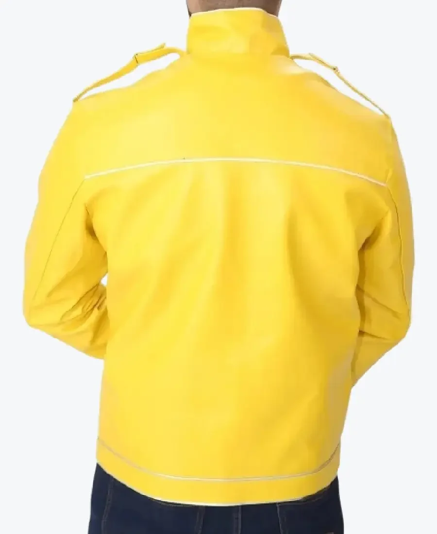 Freddie Mercury Yellow Jacket Back - Rare Jackets