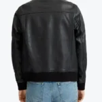 Gabriel Black Leather Jacket Back - Rare Jackets