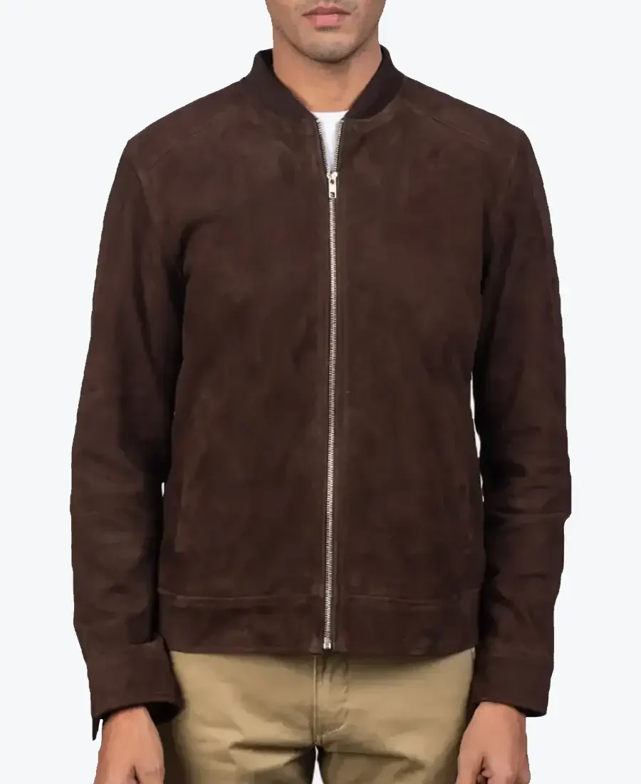 Gabriel Men’s Brown Suede Jacket