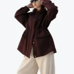 Holbeck Field Burgundy Wool Jacket - Rare Jackets