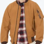 Houston Cow Suede MA-1 Flight Jacket