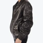Jayzee Leather Bomber Jacket - Rare Jackets