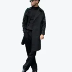 Kale Men's Black Trench Coat - Rare Jackets