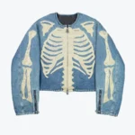Kapital Skeleton Blue Denim Jacket - Rare Jackets
