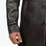 Kessler Distressed Brown Jacket Sleeves Rare Jacket