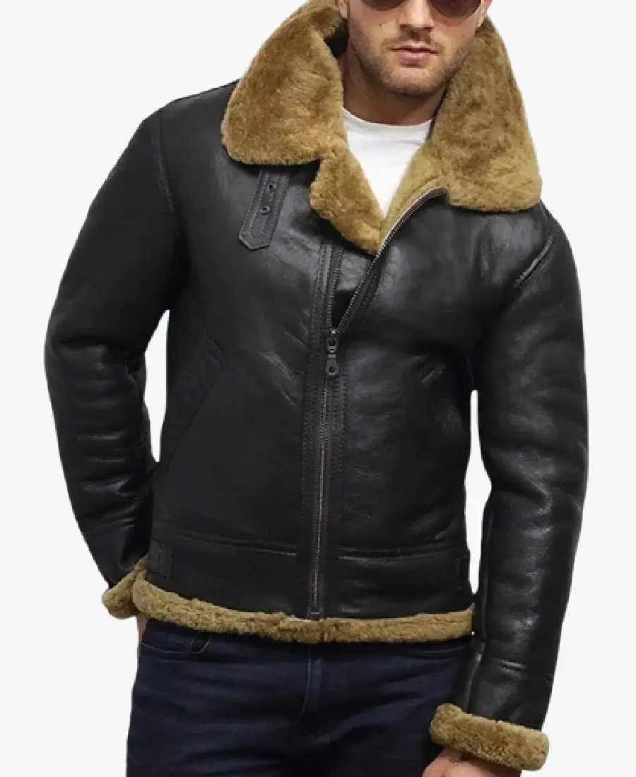 Kraven The Hunter Aviator Bomber Jacket