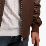 Men’s Arthur Brown Leather Jacket Sleeves Rare Jacket