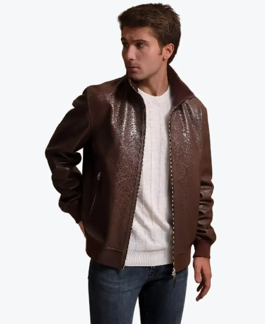 Men’s Arthur Brown Leather Jackets Rare Jacket