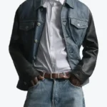 Men’s Beckham Denim Style Leather Jacket - Rare Jackets