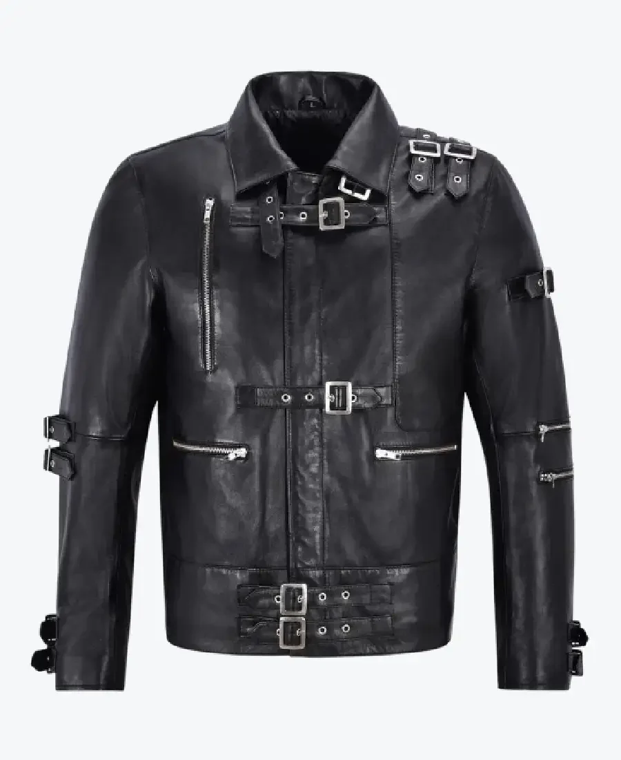 Men's Belted Bad Leather Jackets Rare Jacket