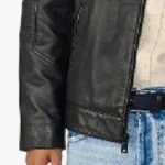 Men’s Black Classic Leather Jacket Sleeves Rare Jacket