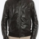 Mens Black Leather Jacket Rare Jacket