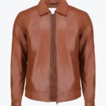 Men’s Brad Brown Leather Jacket