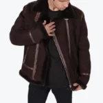 Men’s Brown Beast Bomber Jacket