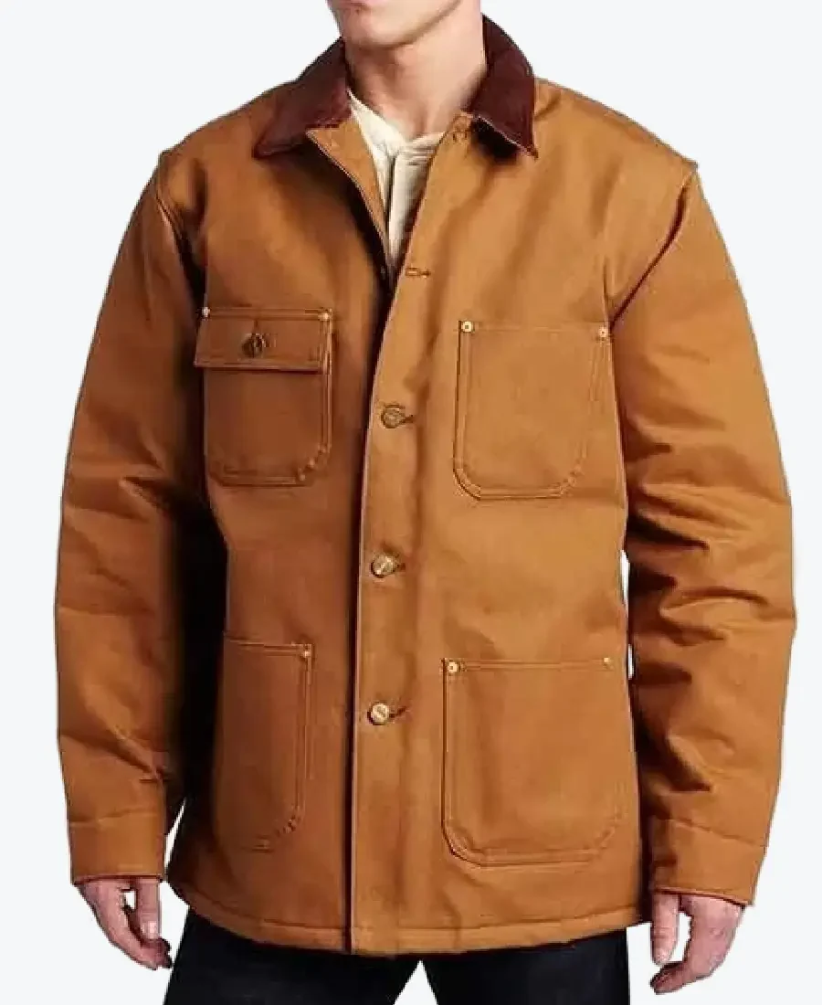 Men’s Brown Pursuit Cotton Jacket - Rare Jackets