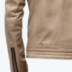 Mens Brown Stripped Beige Jacket Sleeves Rare Jacket