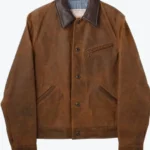 Men's Brown Suede Leather Jackets Rare Jacket