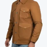 Men’s Brown Vintage Style Cotton Jacket - Rare Jackets
