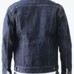 Men’s Buttoned Japanese Jean Jacket back - Rare Jackets
