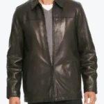 Men's Dark Brown Faux Leather Jackets Rare Jacket