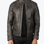 Men's Distressed Brown Leather Jackets Rare Jacket