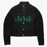 Men's Friend Black Denim Jacket