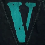 Men's Friend Black Denim Jacket Back