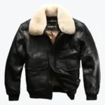 Men’s G-1 Air Force Sheepskin Bomber Jacket Front