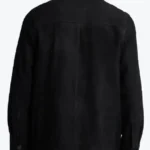 Men’s Kingsley Felt shirt Suede Jacket Back - Rare Jackets