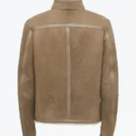 Men’s Madtom Brown Suede Leather Jacket Back - Rare Jackets