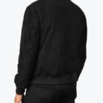 Men’s Shane Bomber Suede Jacket Back - Rare Jackets
